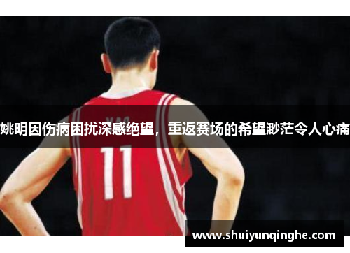 姚明因伤病困扰深感绝望，重返赛场的希望渺茫令人心痛